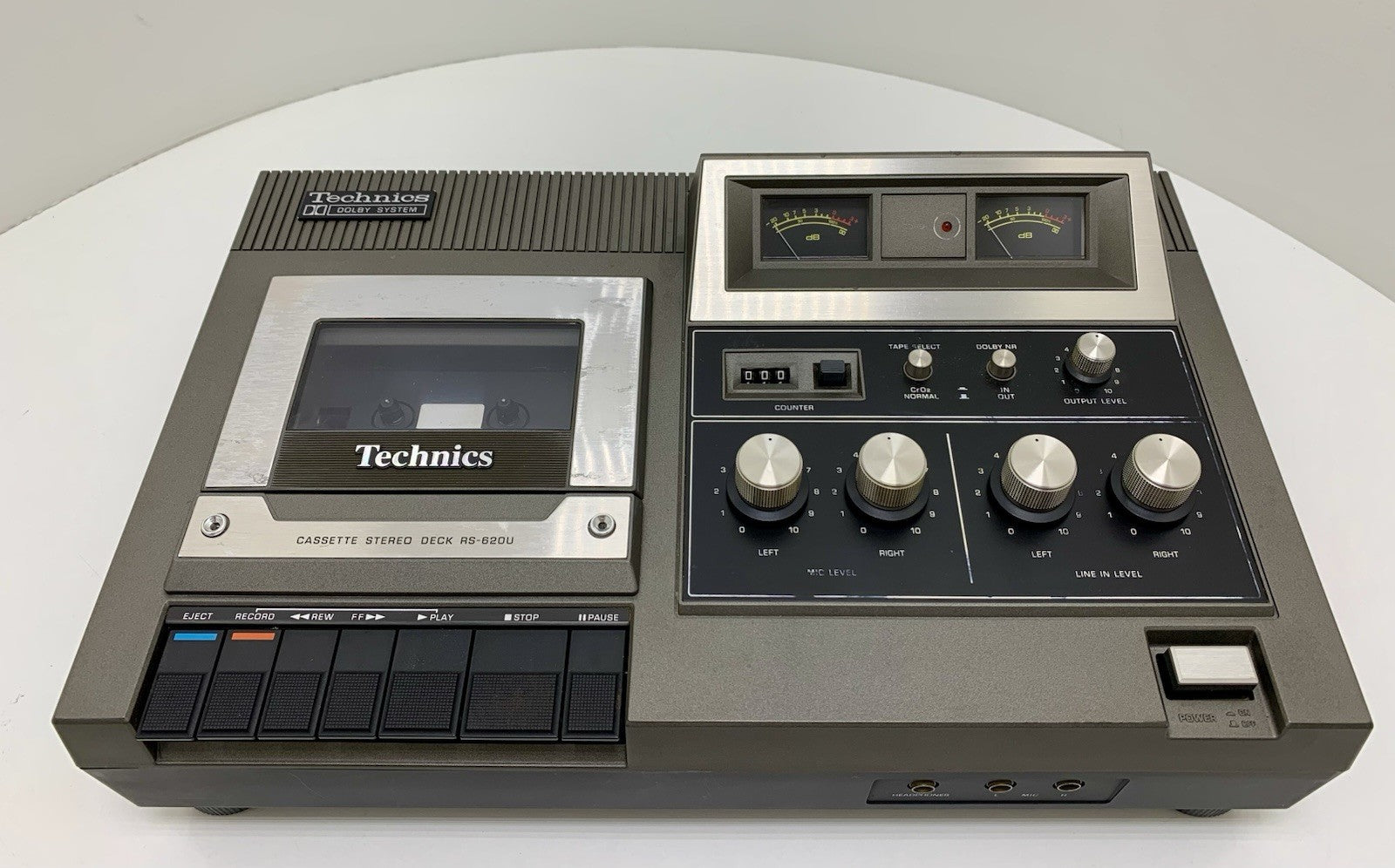 TECHNICS RS 620U Stereo Cassette Tape Deck 2 Head Vintage 1976 Working Good Look