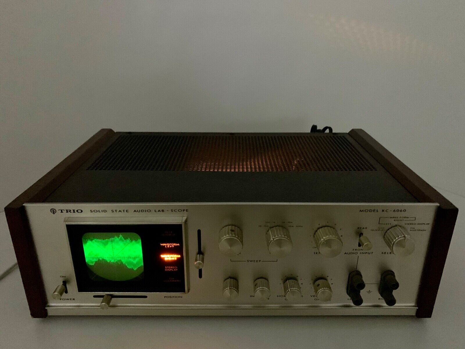 TRIO KENWOOD KC 6060 AudioLab Scope ORIGINAL BOX RARE Vintage 1970