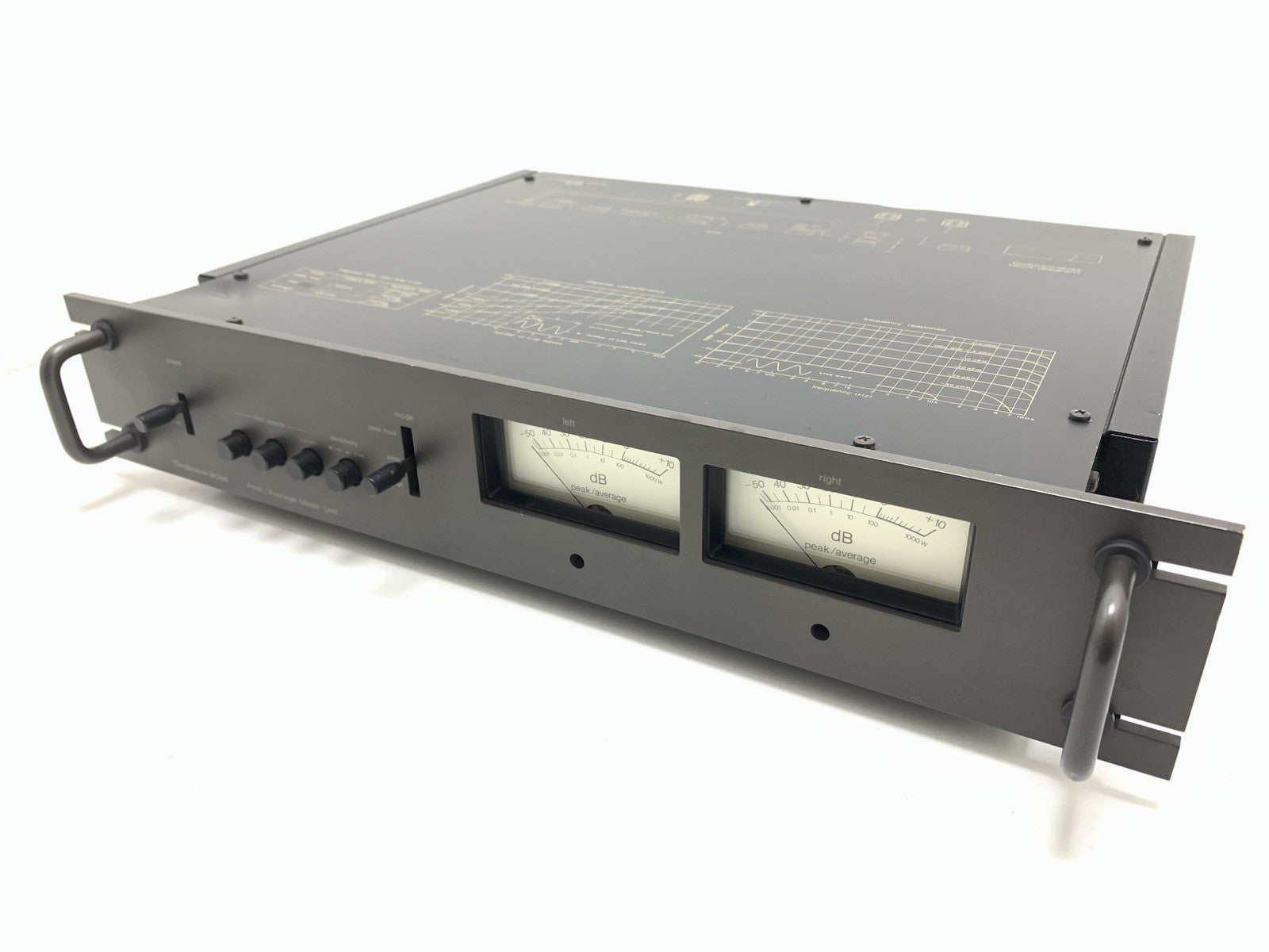 TECHNICS SH 9020 Professional XLR Peak Average Meter Unit Vintage 1977 Good Look