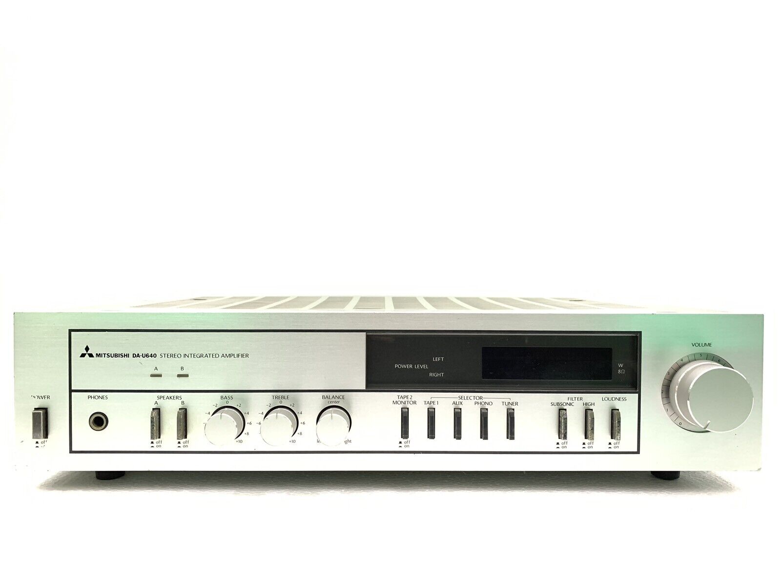 Mitsubishi DA-U640 Stereo Integrated Amplifier 100 Watts RMS Refurbished Perfect