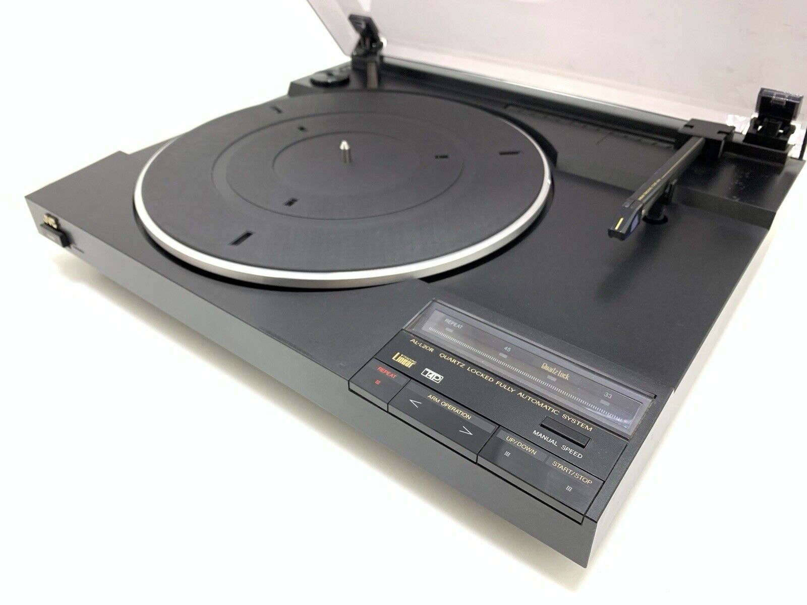 JVC AL L20R Drive Drive Linear Track Turntable  Vintage 1980 WORK Good Look