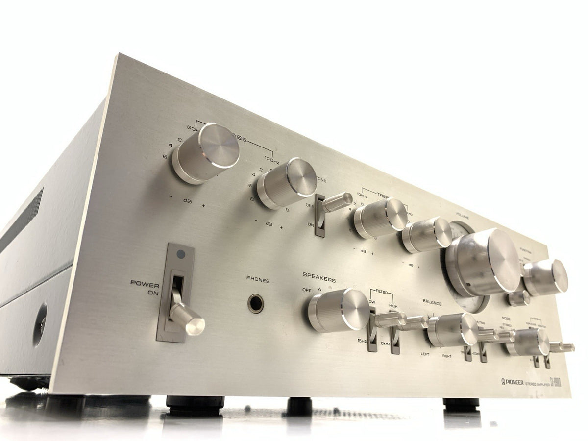 PIONEER SA 8900 II SA 9500 II Stereo Amplifier 80+80 WRMS Vintage Work Good Look