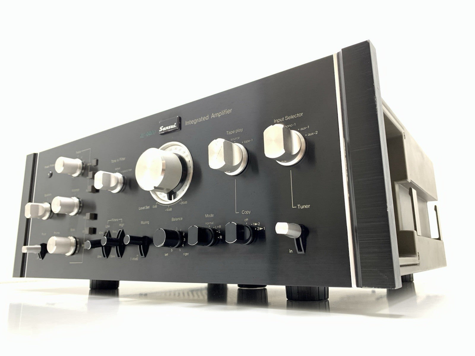 SANSUI AU-9900 Rare Stereo Amplifier 80+80 Watts RMS Vintage 1975 Work Good Look