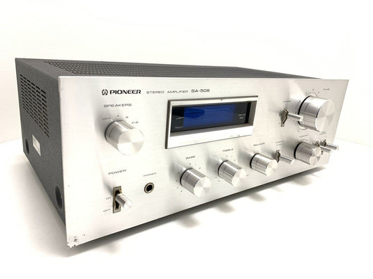 PIONEER SA 508 Stereo Amplifier 2X 25Watts RMS Vintage 1979 Hi Fi WORK VERY GOOD