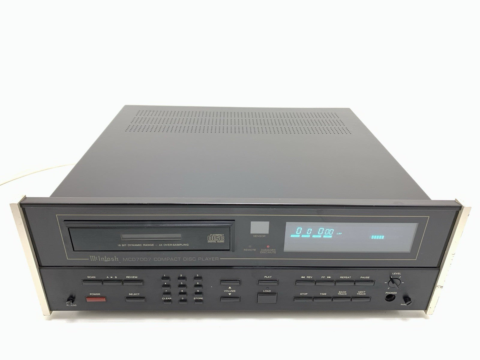 McINTOSH MCD 7007 Compact Disc CD Player High End Vintage 1988 WORK Good Look