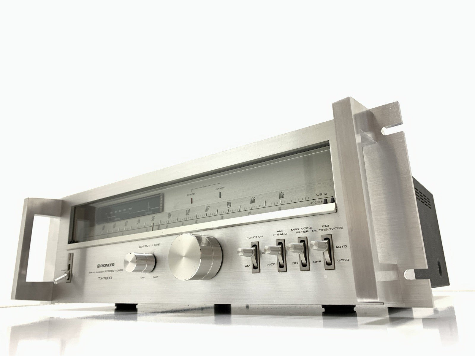 PIONEER TX 7800 AM/FM Stereo Tuner Rack Handless 19" Vintage 1979 WORK Good Look