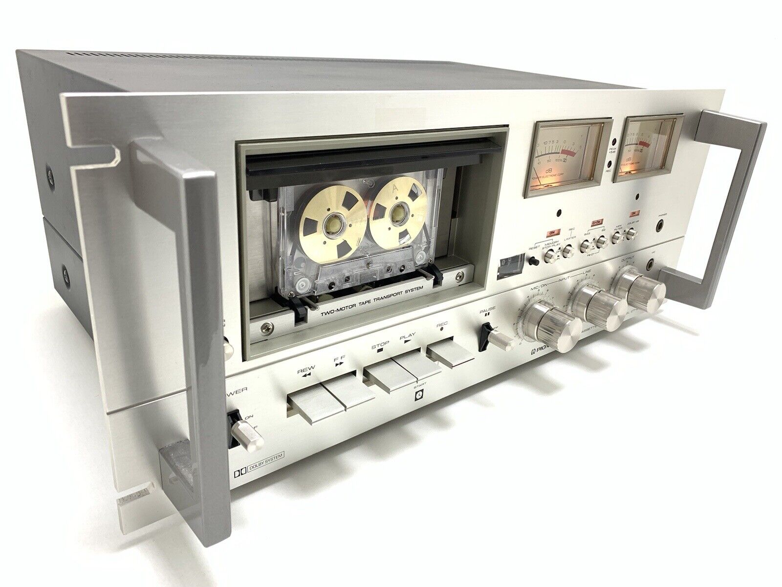 PIONEER CT-97 Rack 2 Motor 2 Head Stereo Tape Deck Vintage 1976