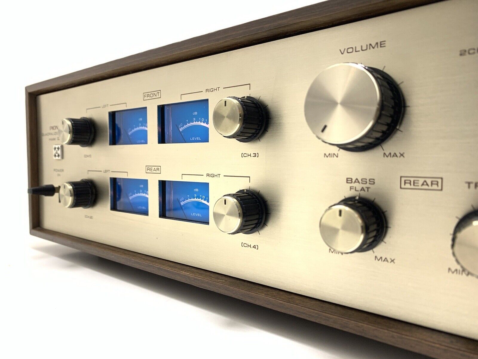 PIONEER QL 600 Quadralizer Amplifier 4Channel Decoder Vintage 1972 WORK GoodLook