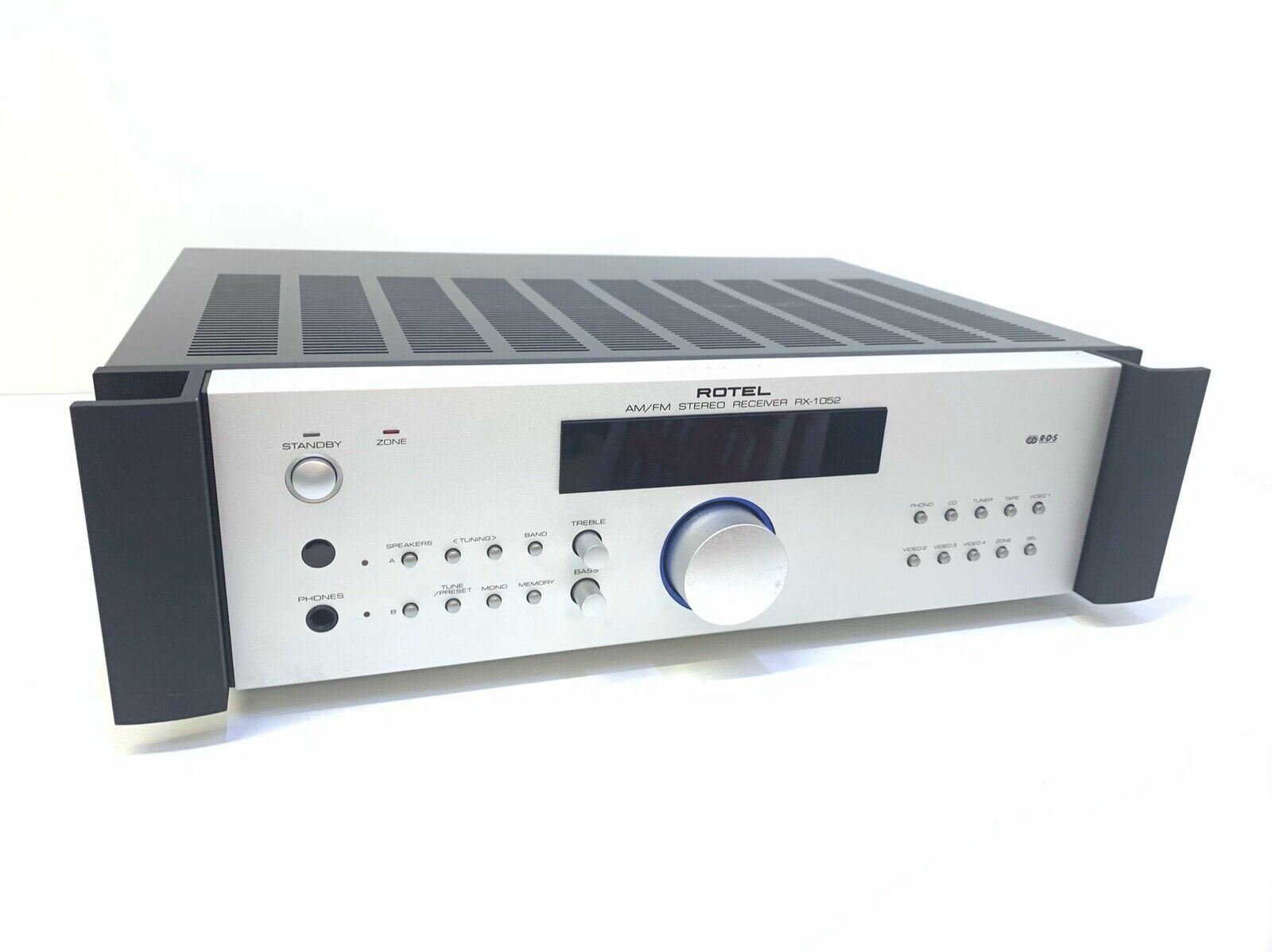 ROTEL RX-1052 Stereo AV Receiver 200 W RMS Vintage 2005 Remote Perfect LlKE NEW