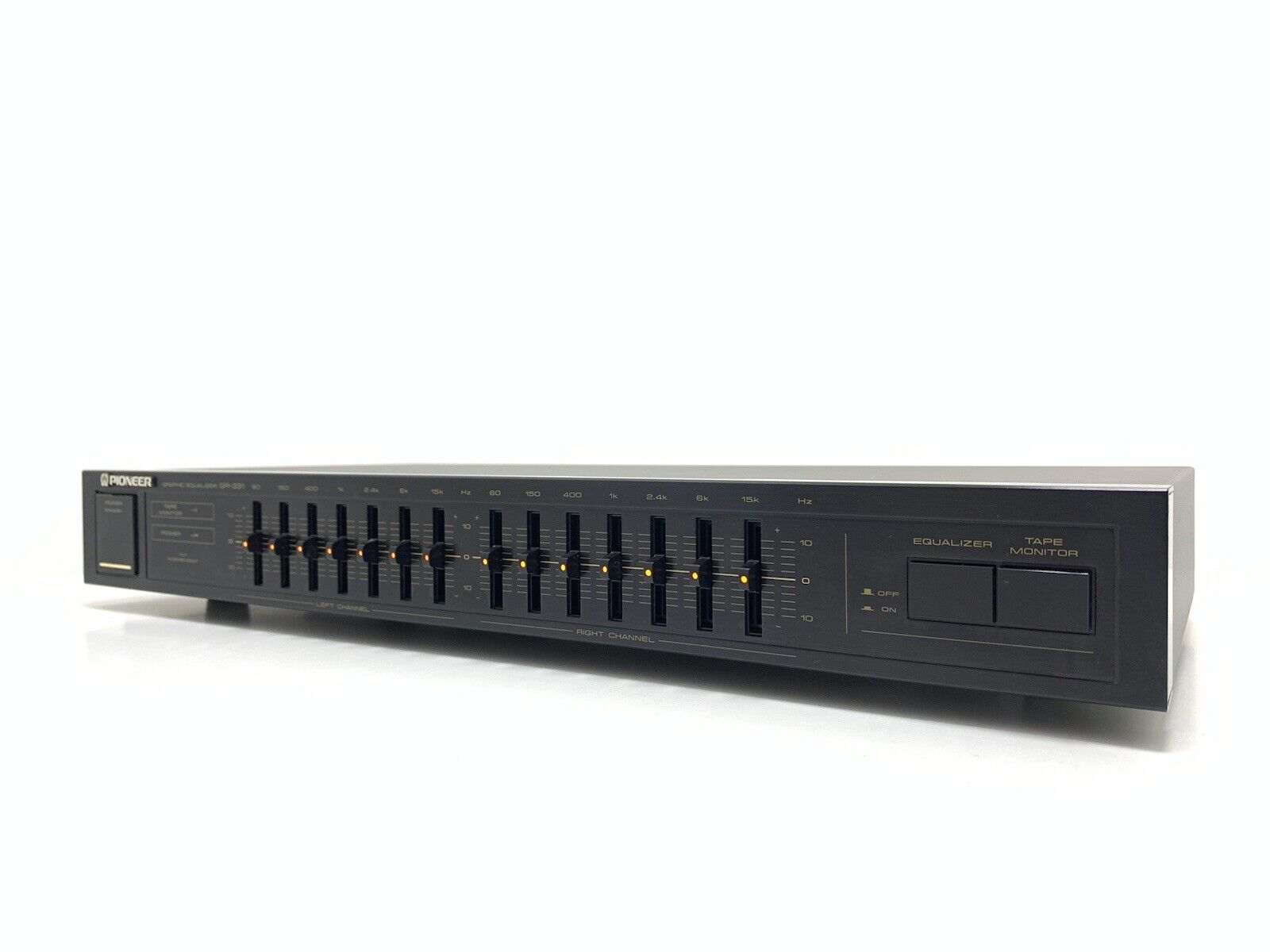 PIONEER GR 331 Stereo Graphic Equalizer 7 Bands Vintage 1987 Work HiFi Good Look