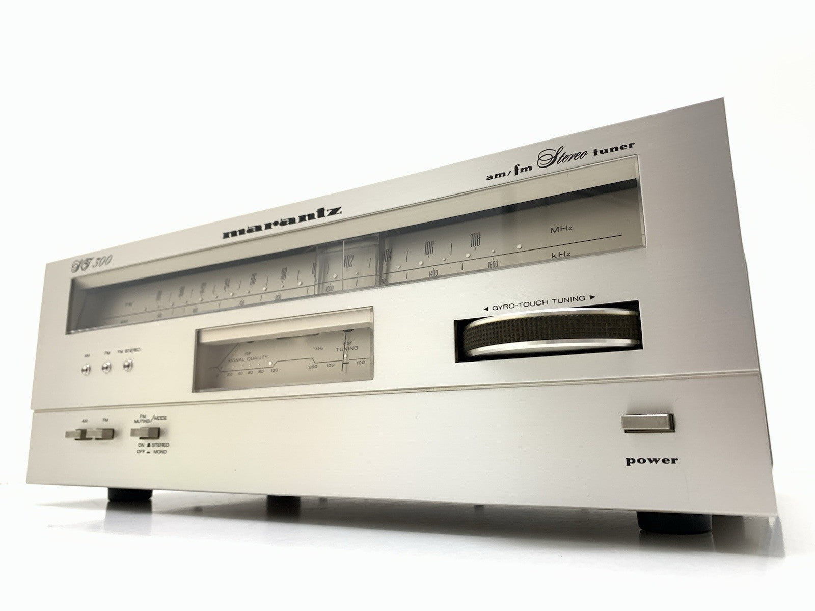 MARANTZ ST 300 AM/FM Stereo Analog Gyro-Touch Tuner Vintage 1979 WORK Good Look