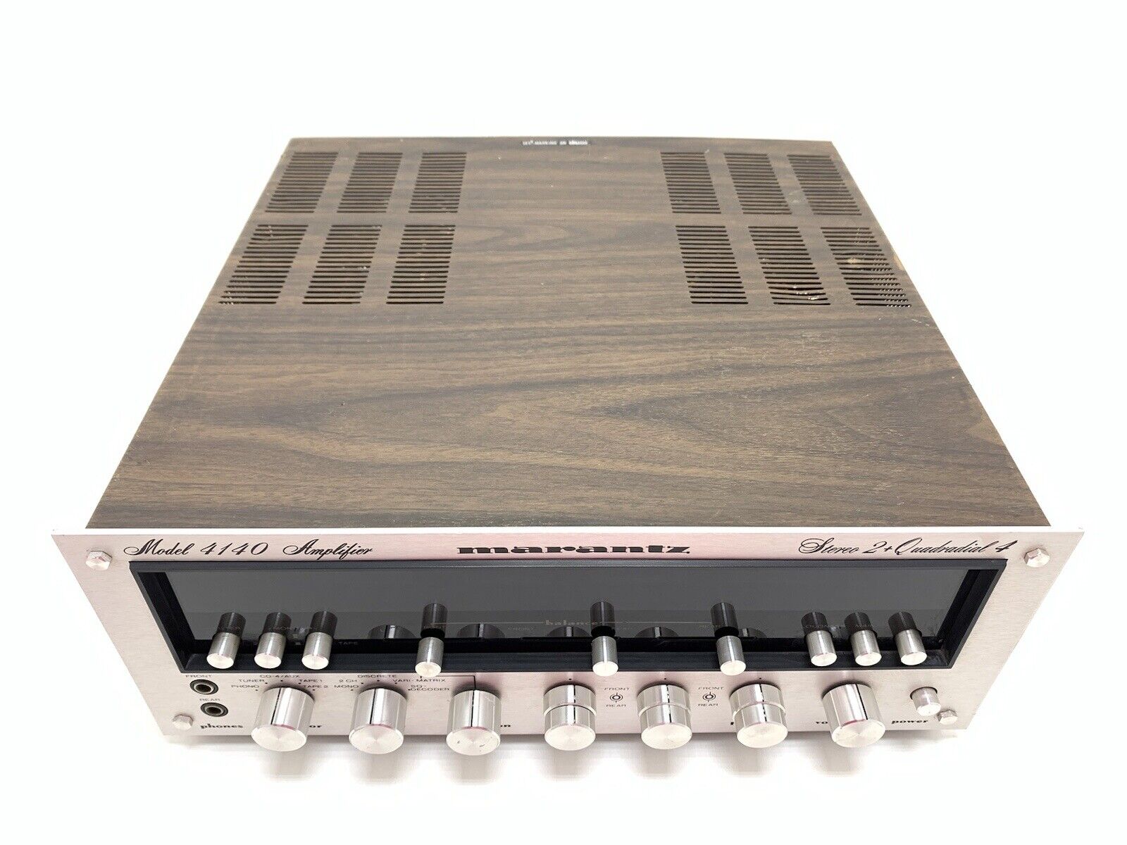 MARANTZ 4140 RARE Stereo Quadradial Amplifier 140 WRMS Vintage 1977 Good Look