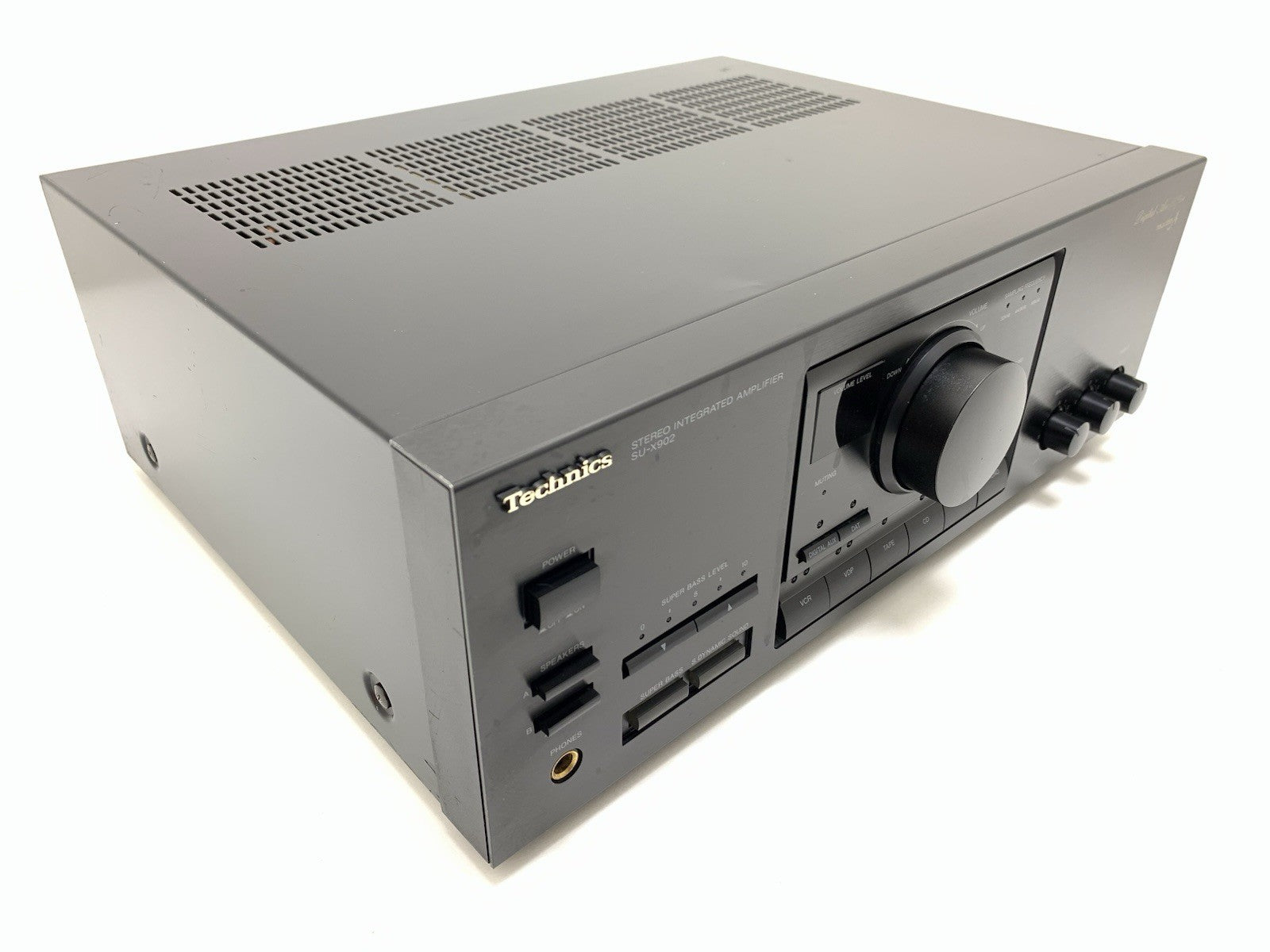 TECHNICS SU X902 Stereo Integrated Amplifier 2X 100W RMS Vintage Work GOOD LOOK
