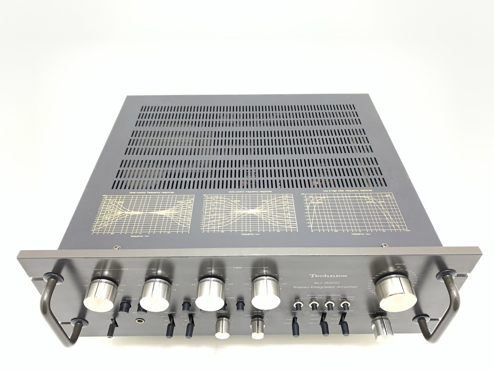 TECHNICS SU 9400 Stereo Amplifier WORK 80 + 80 Watts RMS Vintage 1976 GOOD LOOK