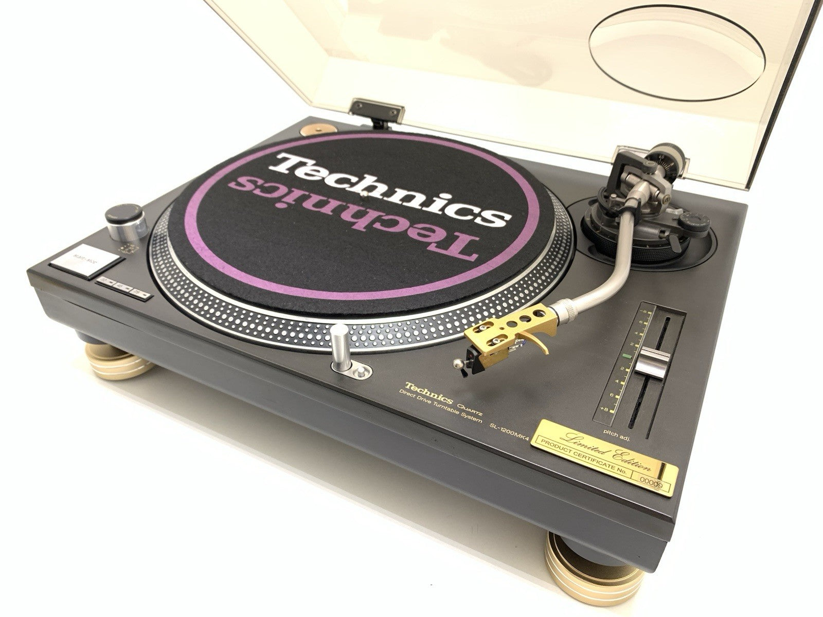 TECHNICS SL 1200 MK4 LIMITED EDITION N. 9 Direct Drive Exclusive Turntable WORK