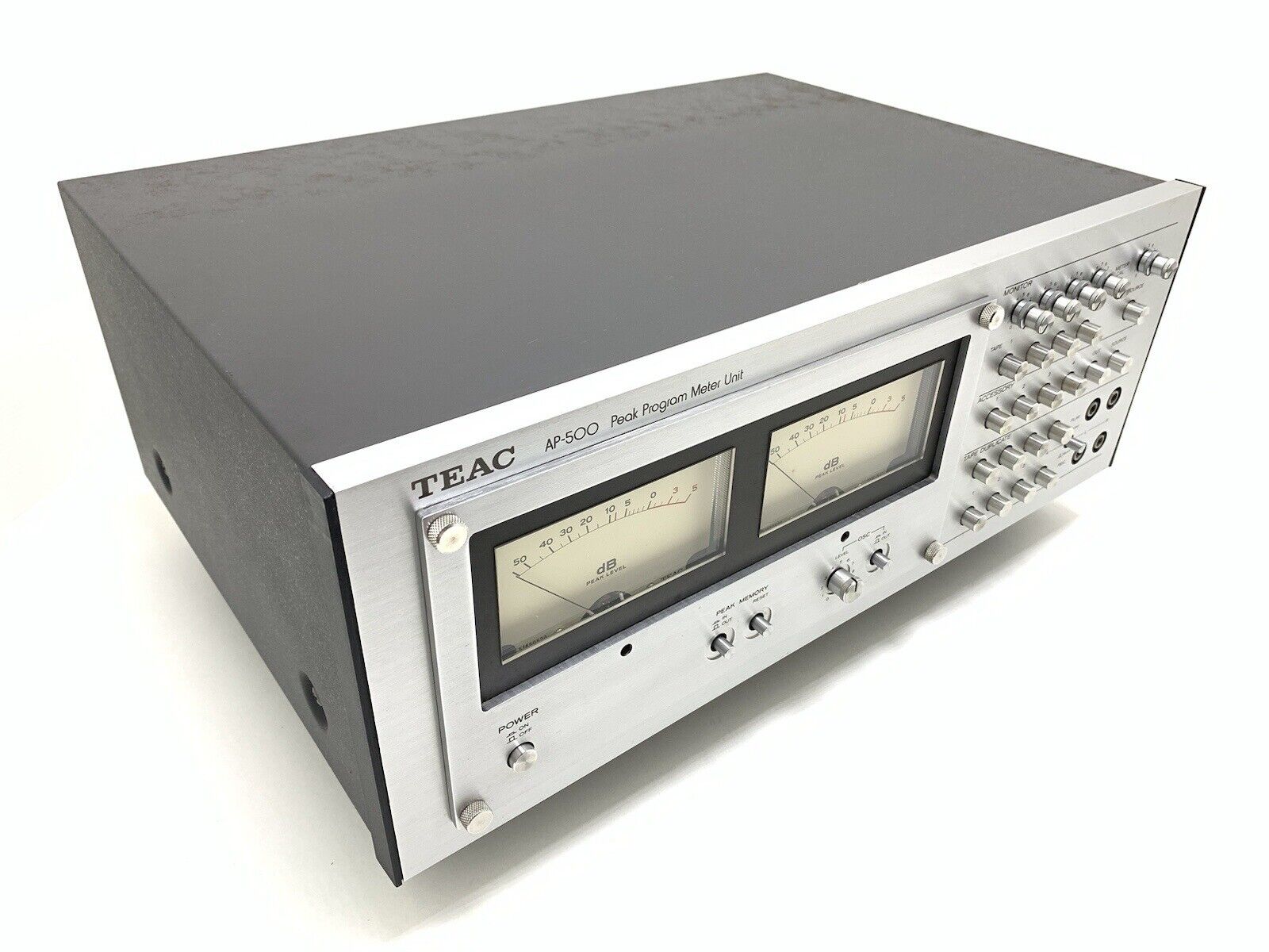 TEAC AP-500 Very RARE Peak Program Meter Unit Vintage 1977 Manual WORK Like New