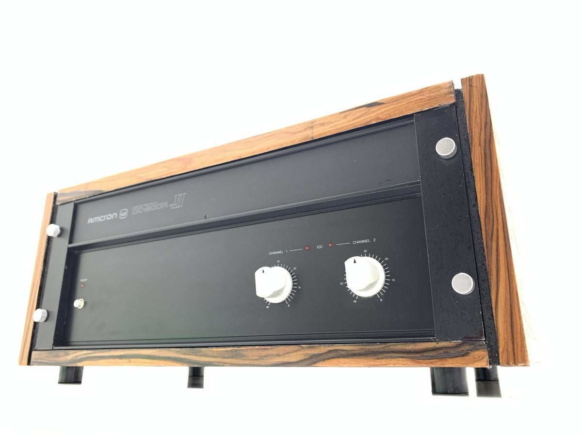 CROWN AMCRON DC 300 Series II Stereo Power Amplifier 2 X 175WRMS Vintage Working
