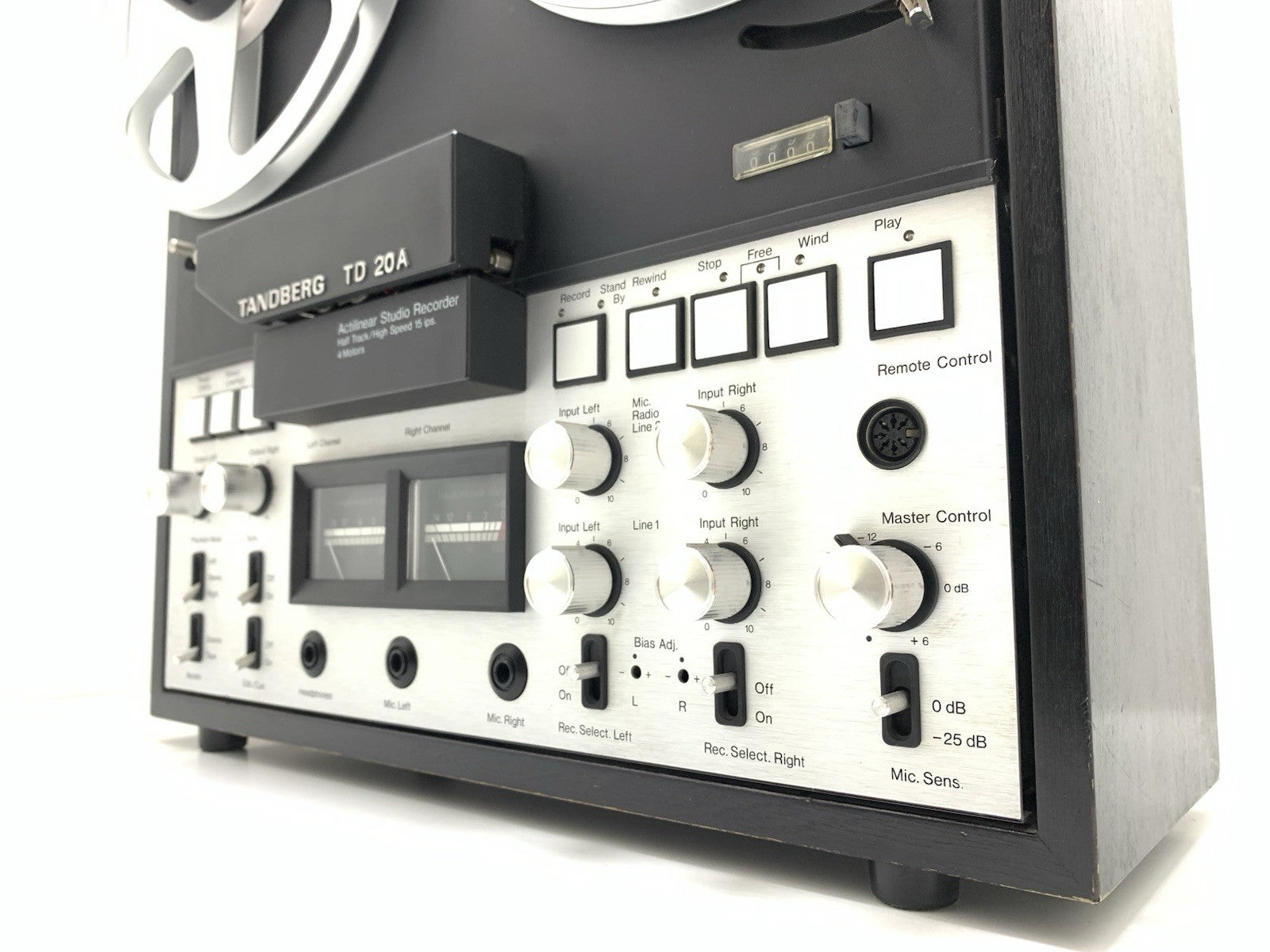 TANDBERG TD 20A Open  Reel 4 Track 10" Tape Vintage 1978 Original WORK Good Look