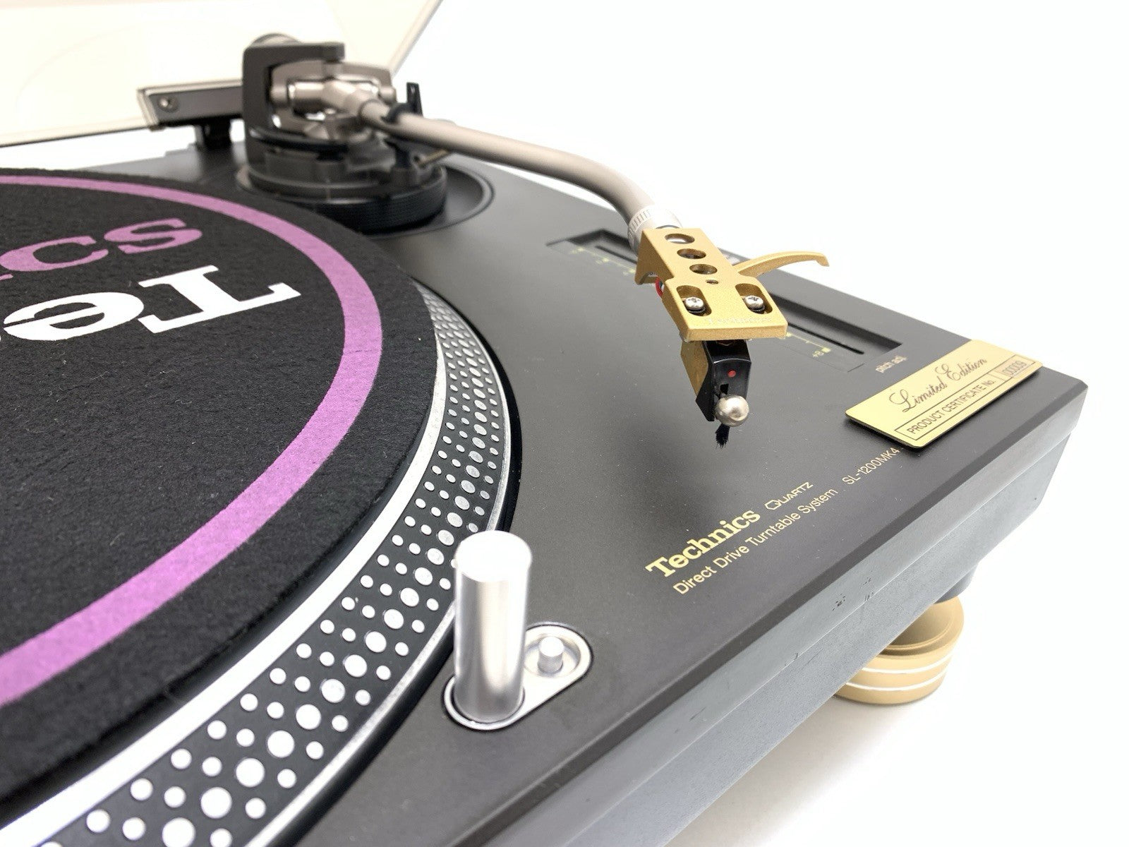 TECHNICS SL 1200 MK4 LIMITED EDITION N. 9 Direct Drive Exclusive Turntable WORK