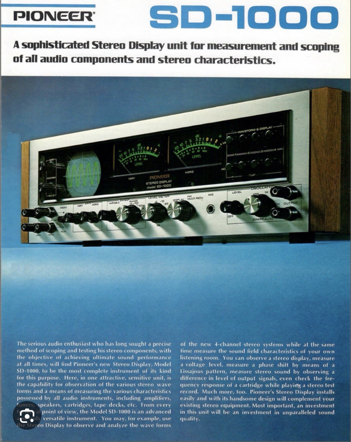 PIONEER SD 1000 User Manual in English language PDF Format We Send By E-Mail