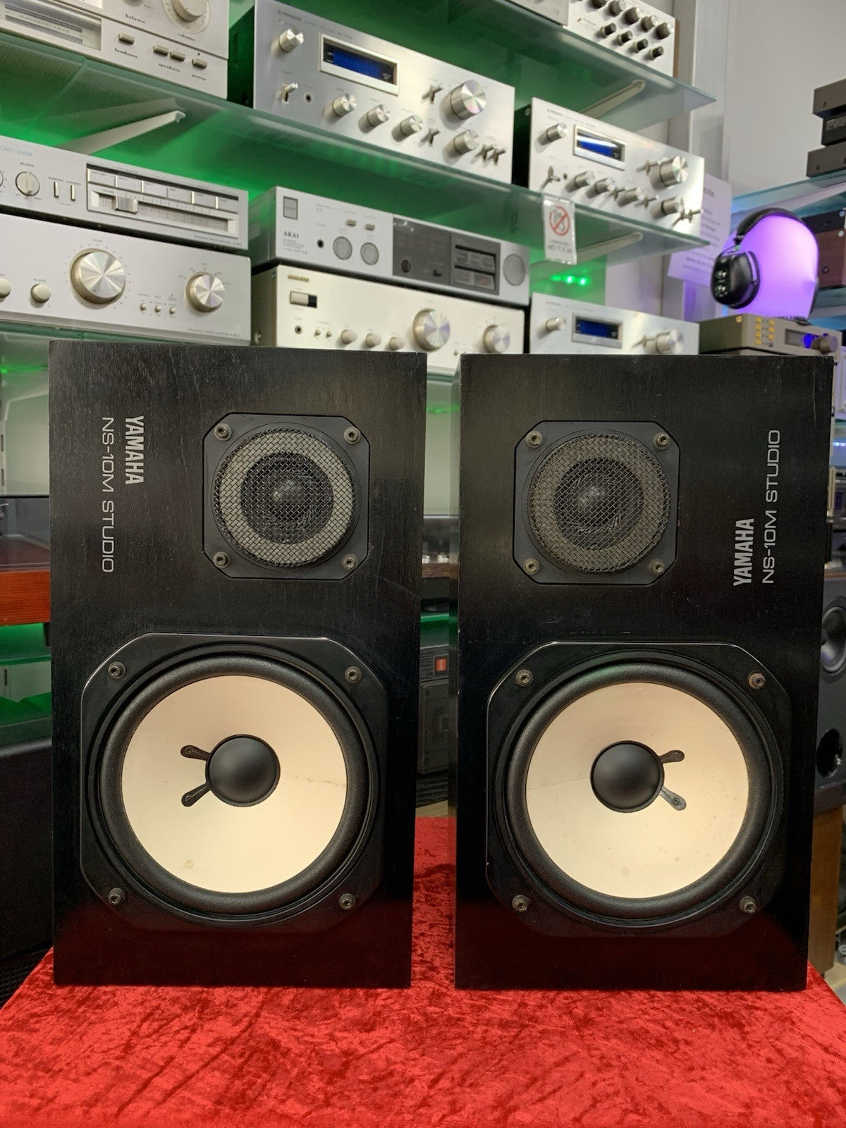 YAMAHA NS 10M Studio Monitor Original Reference Vintage Speakers Work Good Look