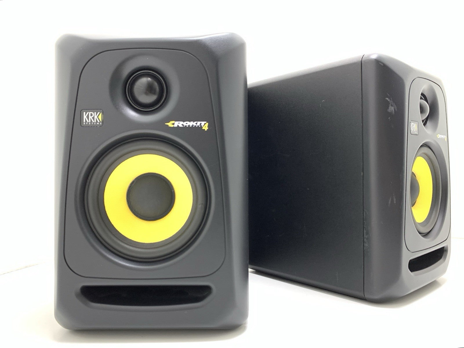 KRK ROKIT RP4 G3 Profesional ACTIVE Monitor Speakers 2Way 30W RMS Work GOOD LOOK