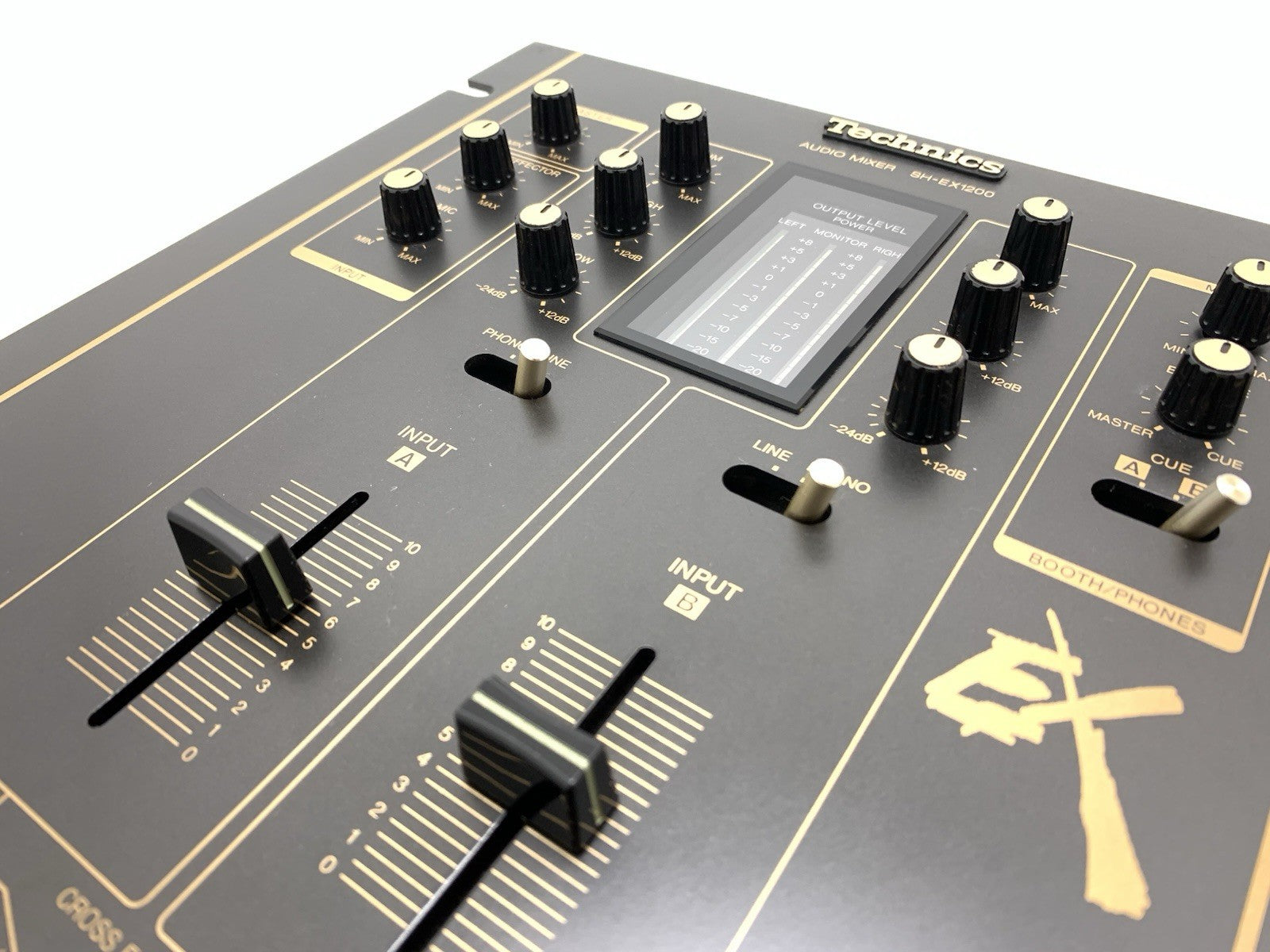 TECHNICS SH-EX1200 Professional DJ Audio Mixer Working Vintage