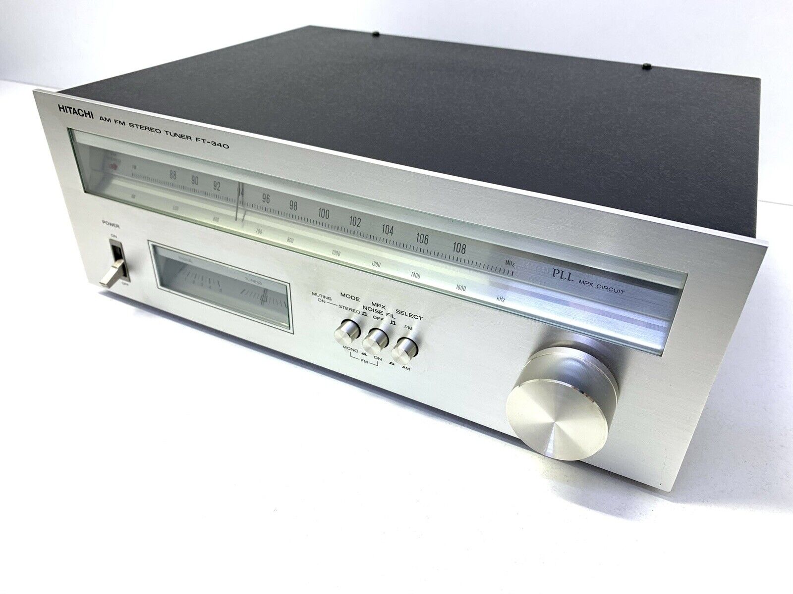 HITACHI FT-340 AM/FM Stereo Tuner Hi Fi Japan Vintage 1977 Refurbished Good Look