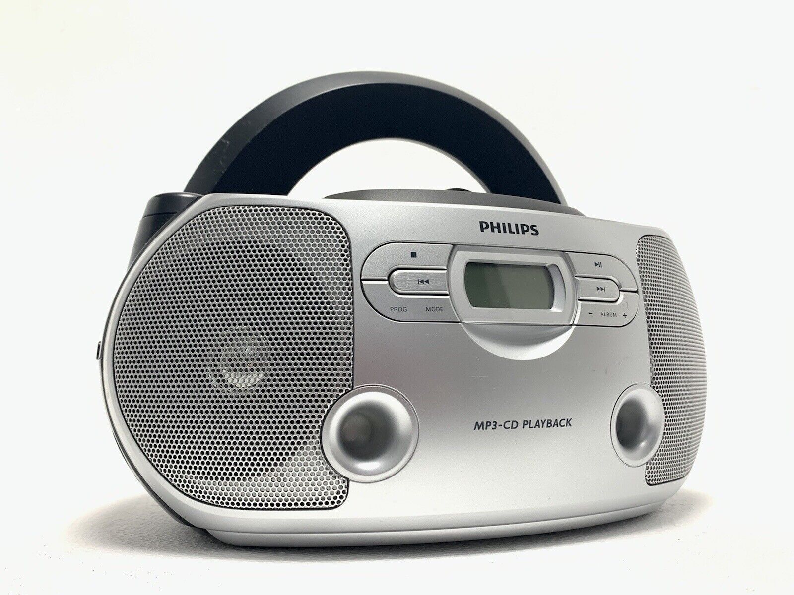 Radio MP3 CD LCD Playback Soundmachine PHILIPS AZ1046  Good Look Working Perfect