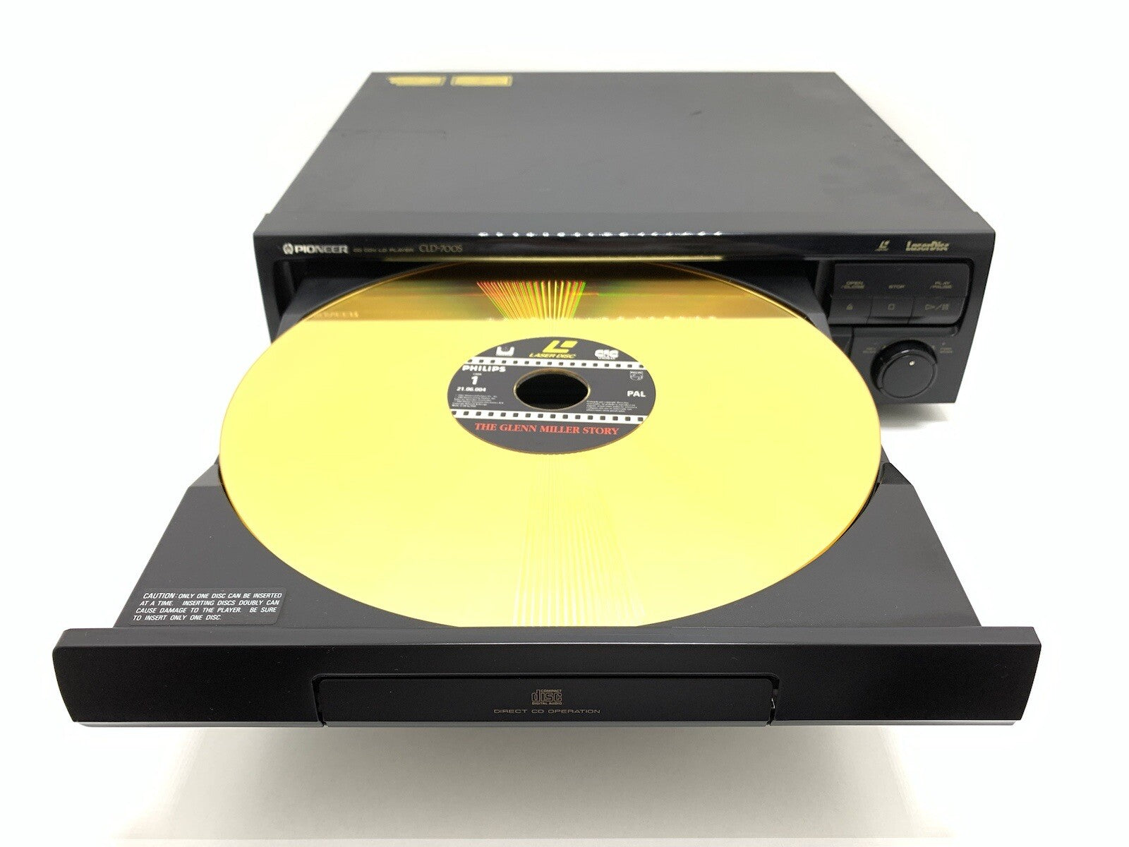 PIONEER CLD 700S CD LD Laser Disc Player Vintage 1992 PAL  Working Good Look