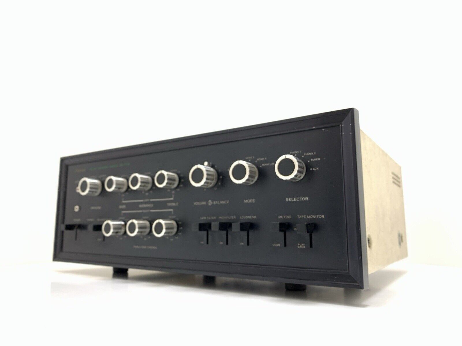 SANSUI AU 777D Solid State Amplifier 30+30 Watts RMS Vintage 1969 WORK Good Look