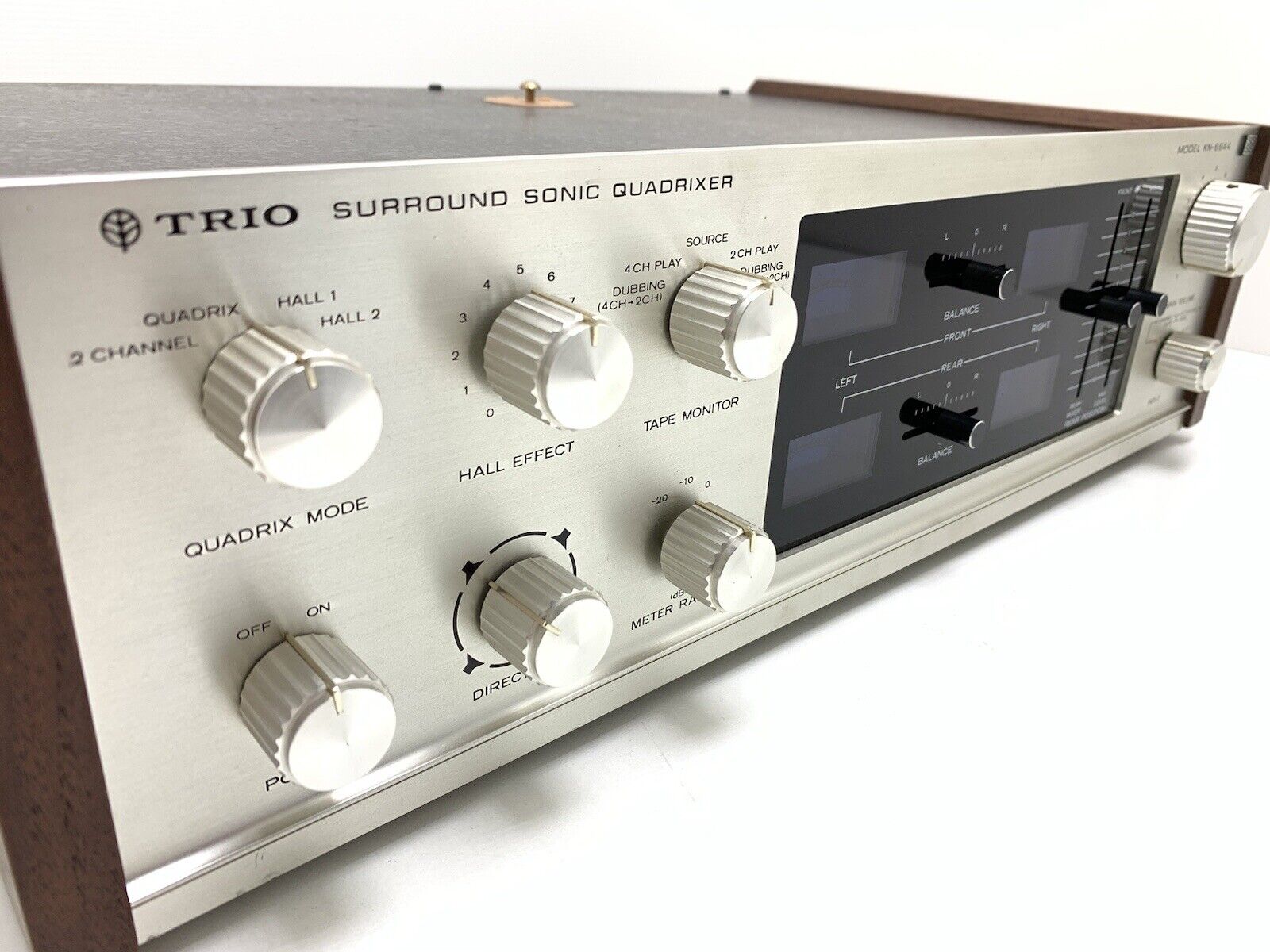 TRIO KENWOOD KN 6644 Quadrixer Pre Amplifier 4 Channel Vintage 1971 WORK GOOD
