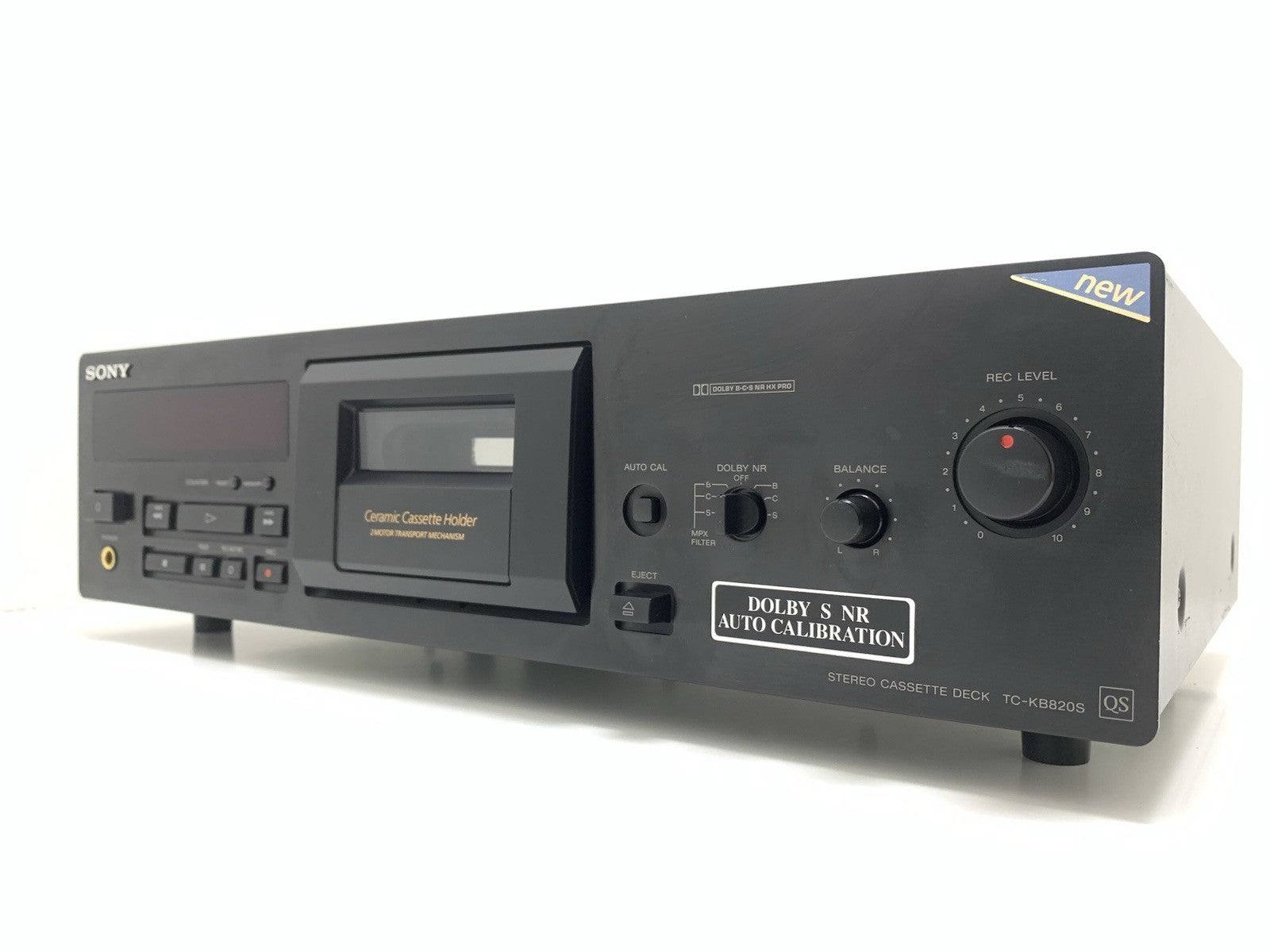 Sony TC KB820S QS Dolby S Audiophile Tape Deck Cassette High End WORK Good Look