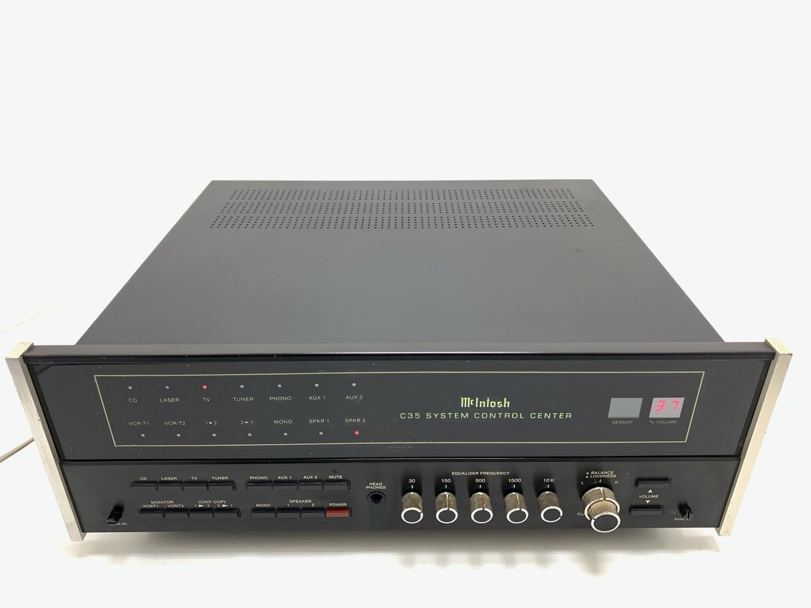 McINTOSH C 35 System Control Center Stereo Pre Amplifier Vintage WORK Good Look