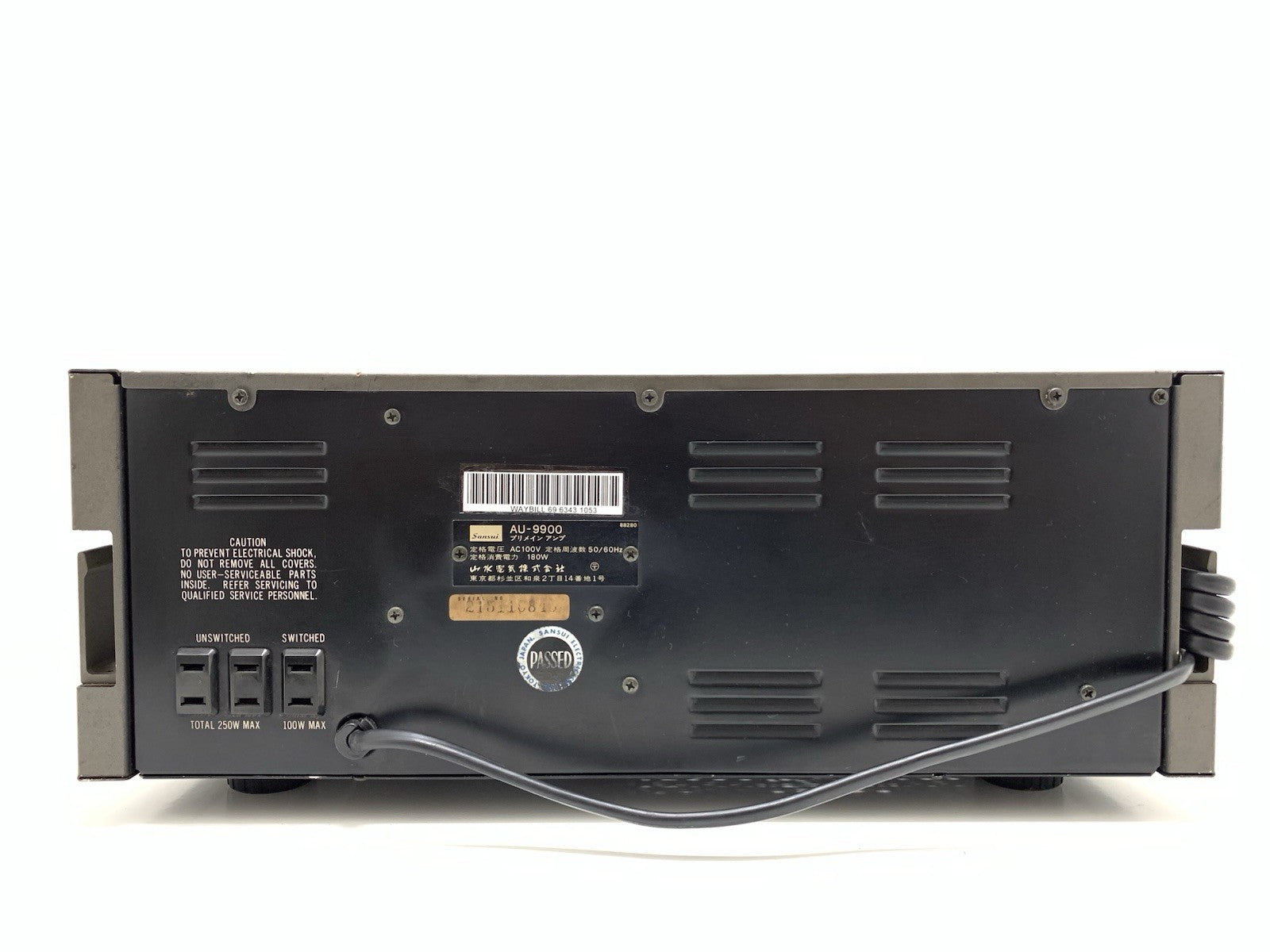 Sansui AU-9900 Rare Stereo Verstärker 80+80 Watts RMS Vintage 1975 Work Good