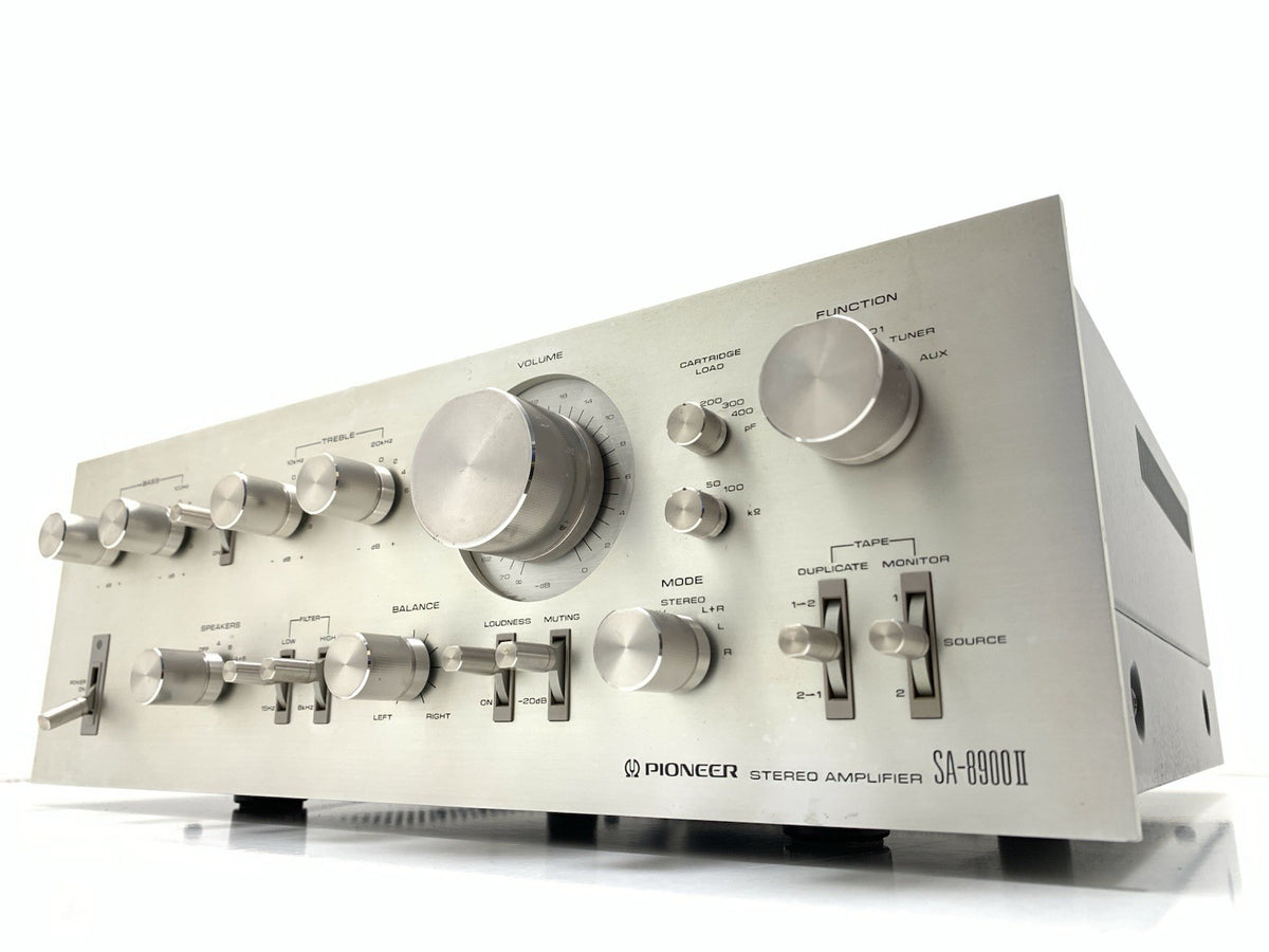 PIONEER SA 8900 II SA 9500 II Stereo Amplifier 80+80 WRMS Vintage Work Good Look