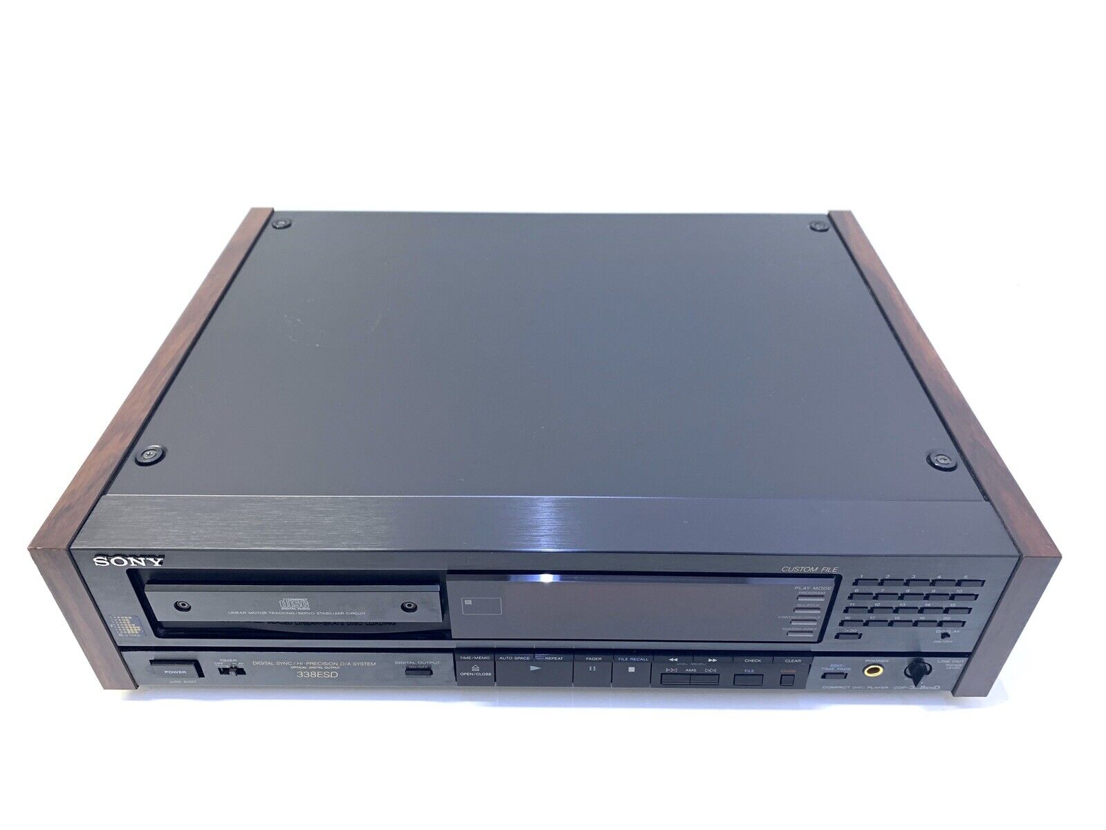 SONY CDP-338ESD Compact Disc Player High End Vintage 1990 with Remote Like New