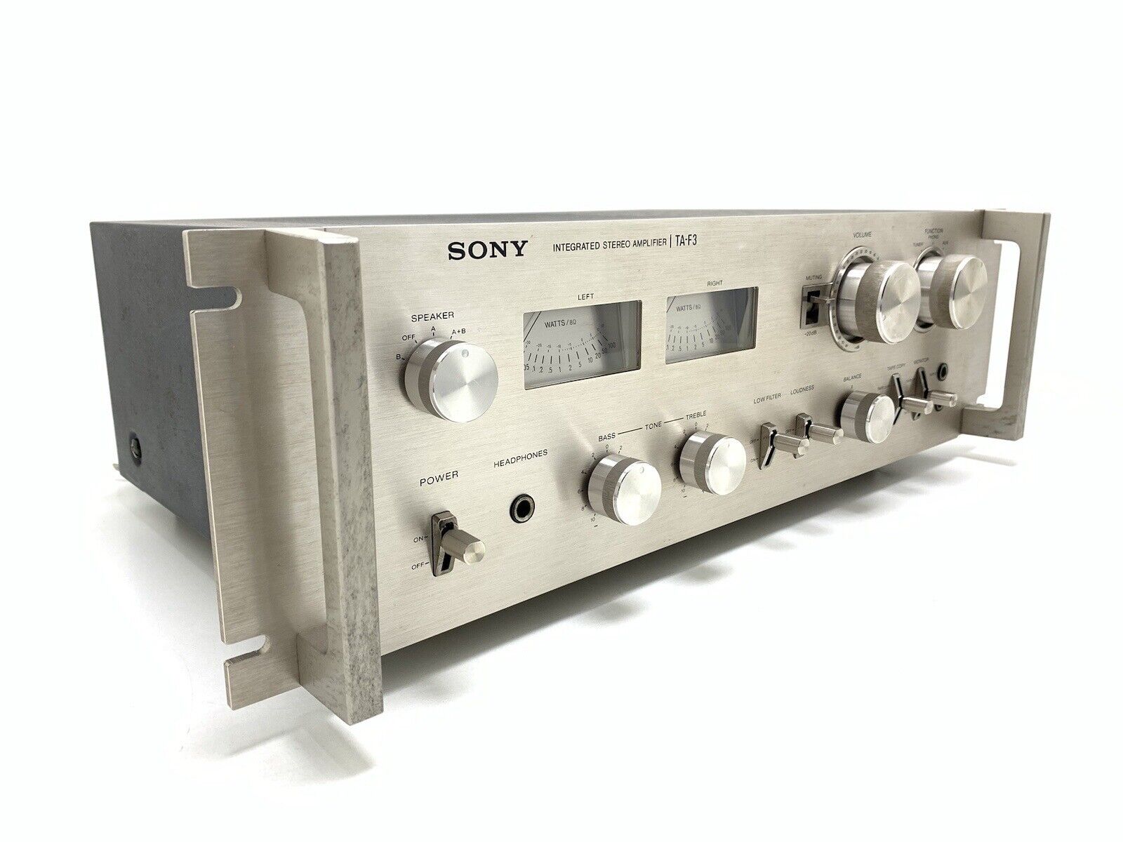 SONY TA-F3 Integrated Stereo Amplifier 100 Watts RMS Vintage 1977 HiFi Good Look