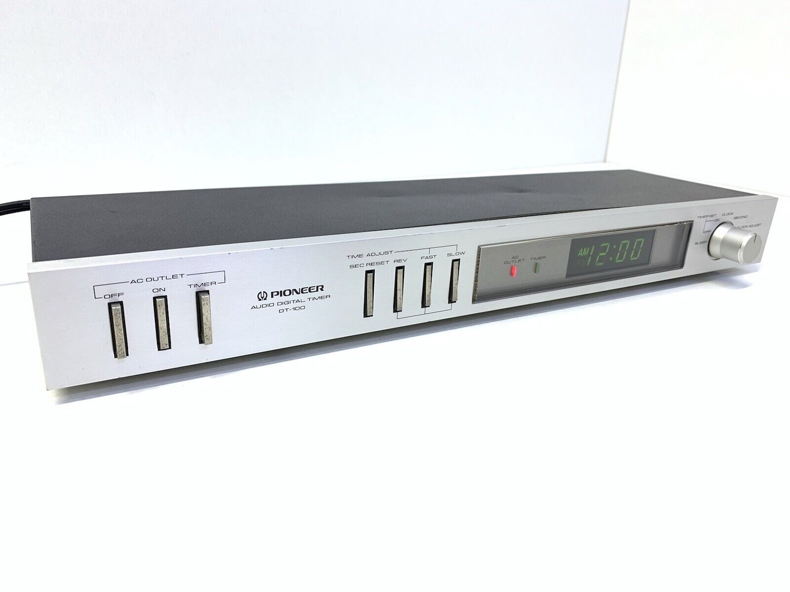 PIONEER DT-100 Audio Digital Timer RARE JAPAN Vintage Refurbished WORK 220Volt