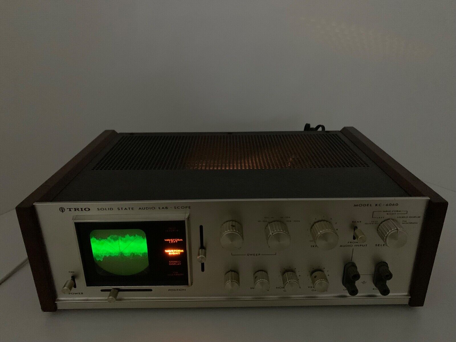 TRIO KENWOOD KC 6060 AudioLab Scope ORIGINAL BOX RARE Vintage 1970
