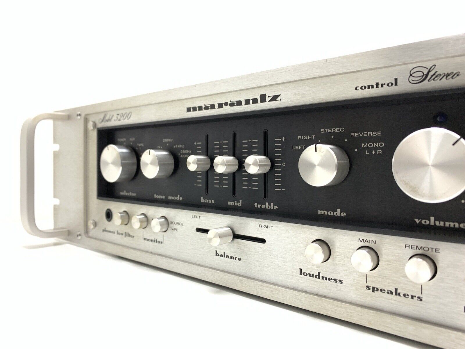 MARANTZ Model 3200 RACK 19" Stereo Pre Amplifier Vintage 1976 HiFi Work GoodLook