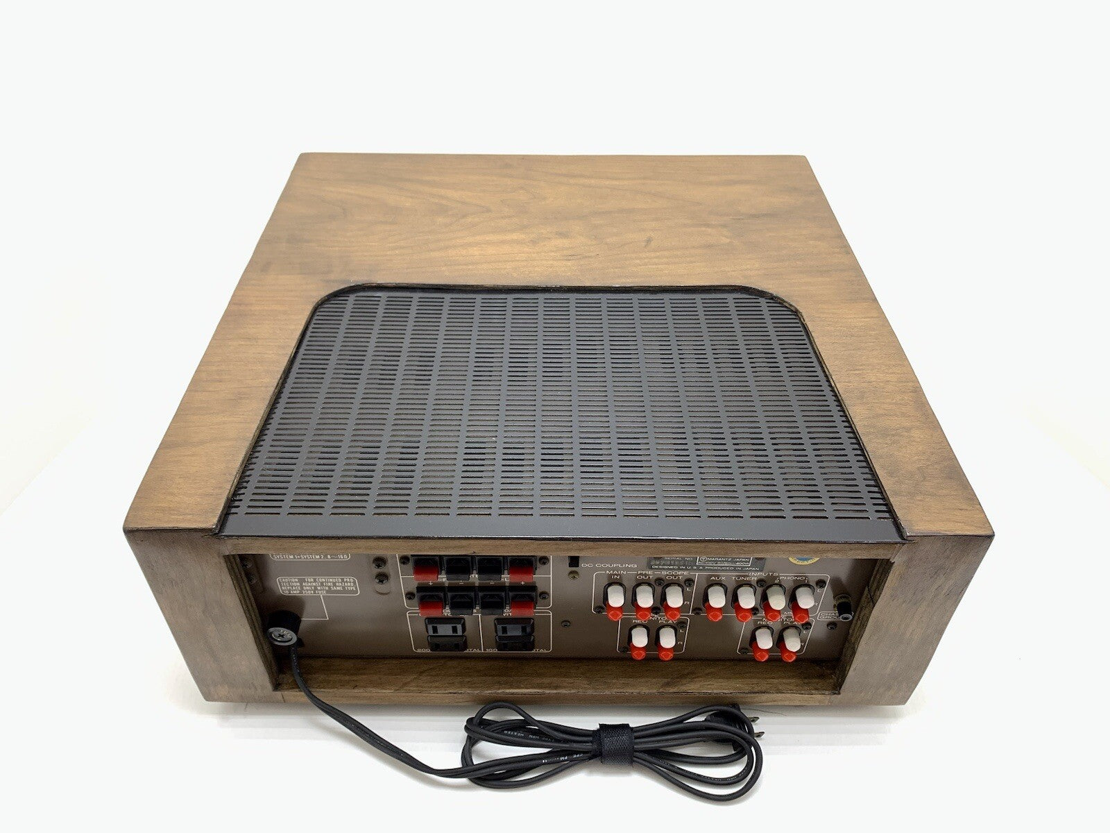 Marantz Pm 8 Console Stereo Verstärker Vintage Wood Box Refurbished Work