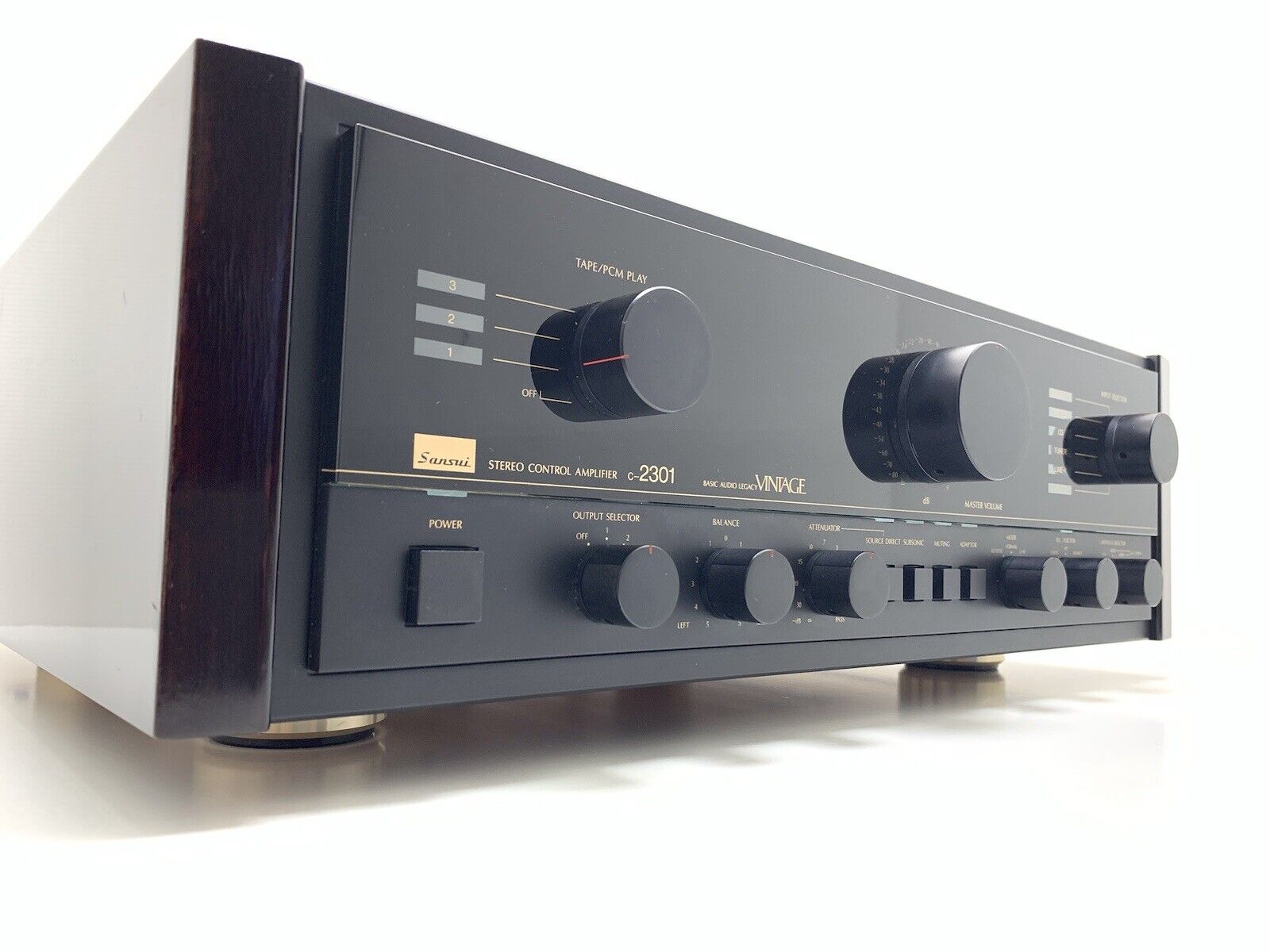 SANSUI C-2301 Preamplificatore Stereo Vintage 1985 Alta Gamma