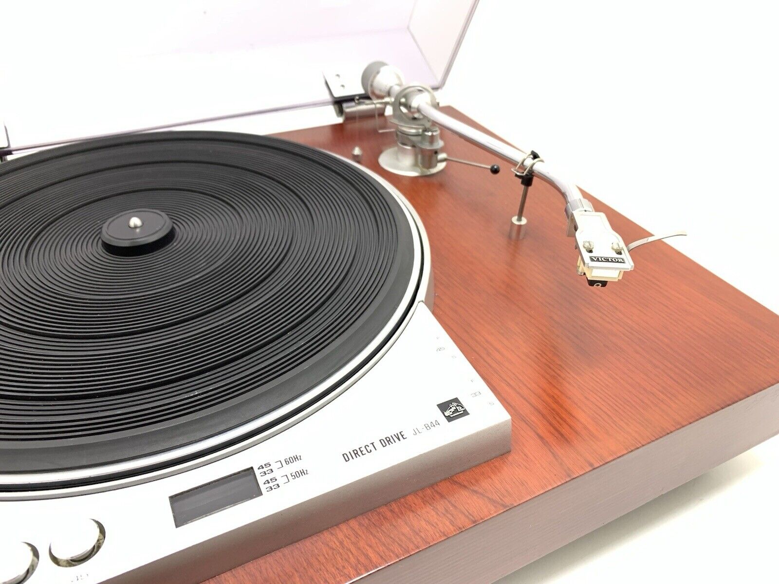 JVC VICTOR JL-B44 Turntable 2 Speed Direct Drive Vintage 1973 Work Good Look