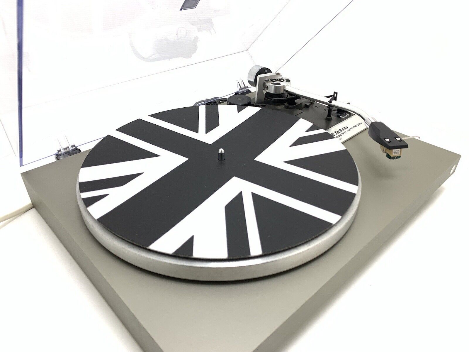 TECHNICS SL 22 Belt Drive Auto-Return Turntable Vintage 1976 WORK Good Look