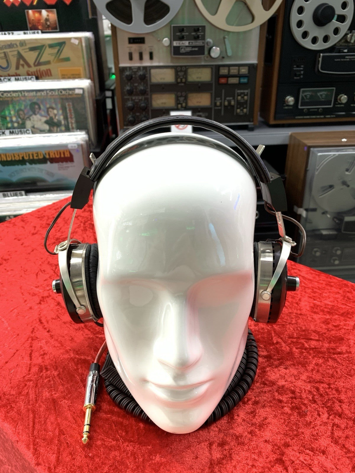KOSS HV 1LC Professional Headphones Vintage 1974 RARE Original WORK GOOD Look