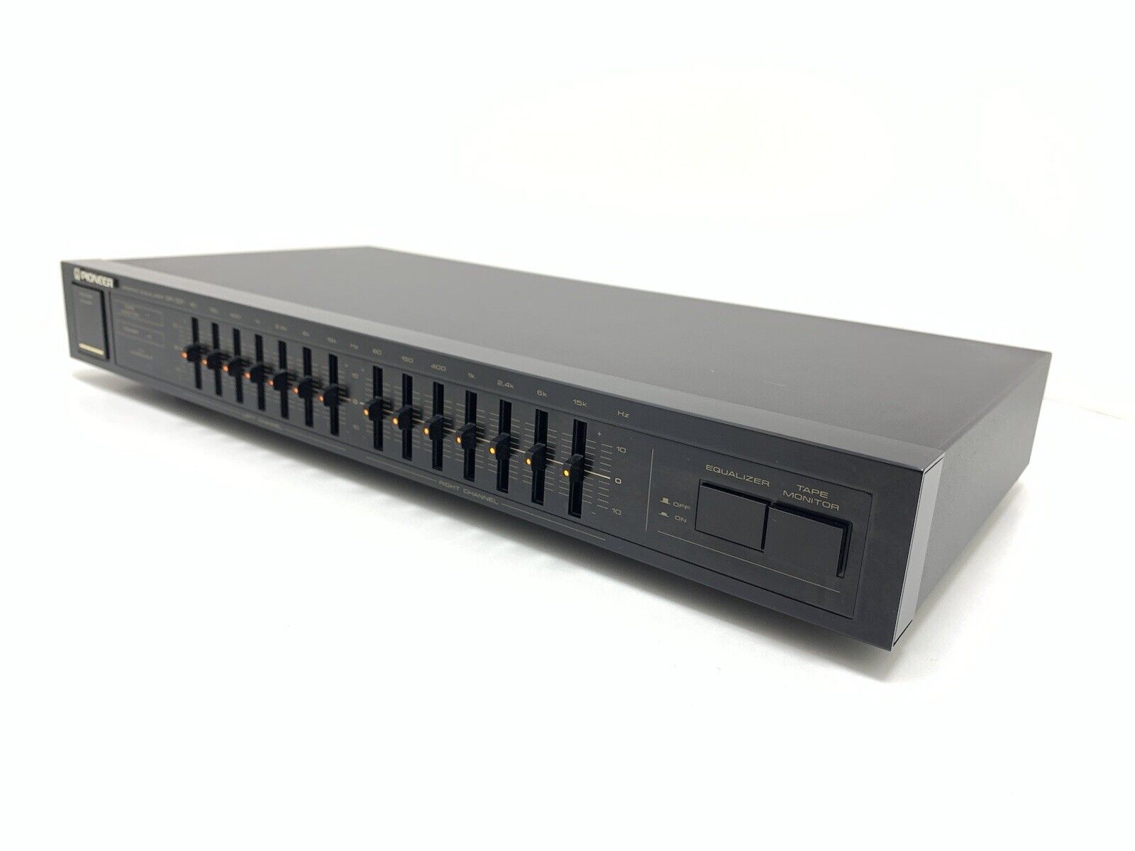 PIONEER GR 331 Stereo Graphic Equalizer 7 Bands Vintage 1987 Work HiFi Good Look