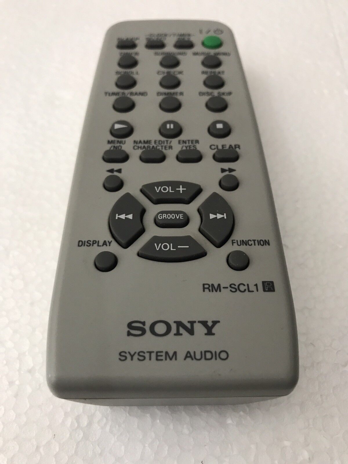SONY Remote Control RM-SCL1 ORIGINAL to Audio System CMT-CL1, CMT-CL11, HCD-CL1