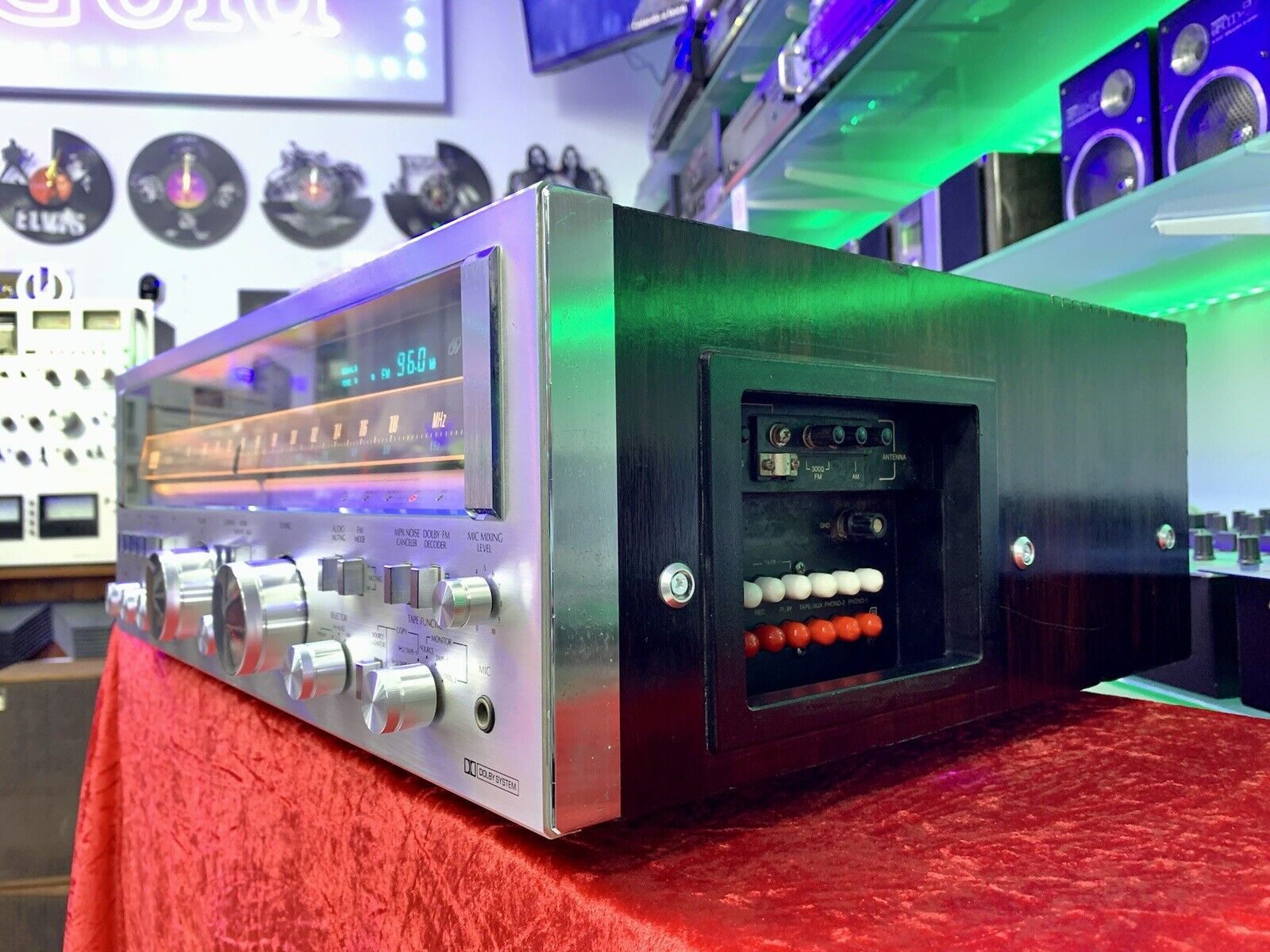SANSUI G 8700DB Stereo Receiver 2X 160 Watts RMS Vintage 1979 WORK GOOD LlKE NEW