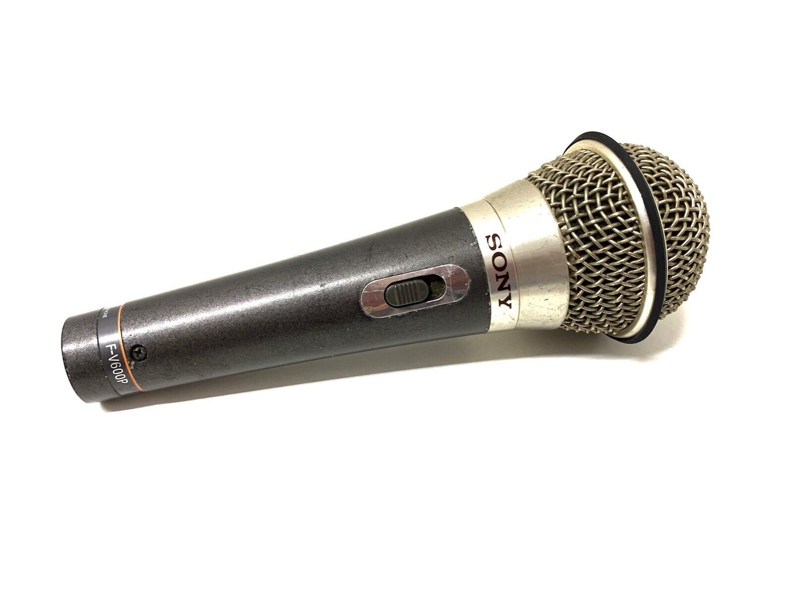 SONY F-V600P Dynamic Professional Microphone Original Vintage WORK Made in Japan